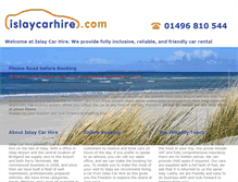 Tablet Screenshot of islaycarhire.com